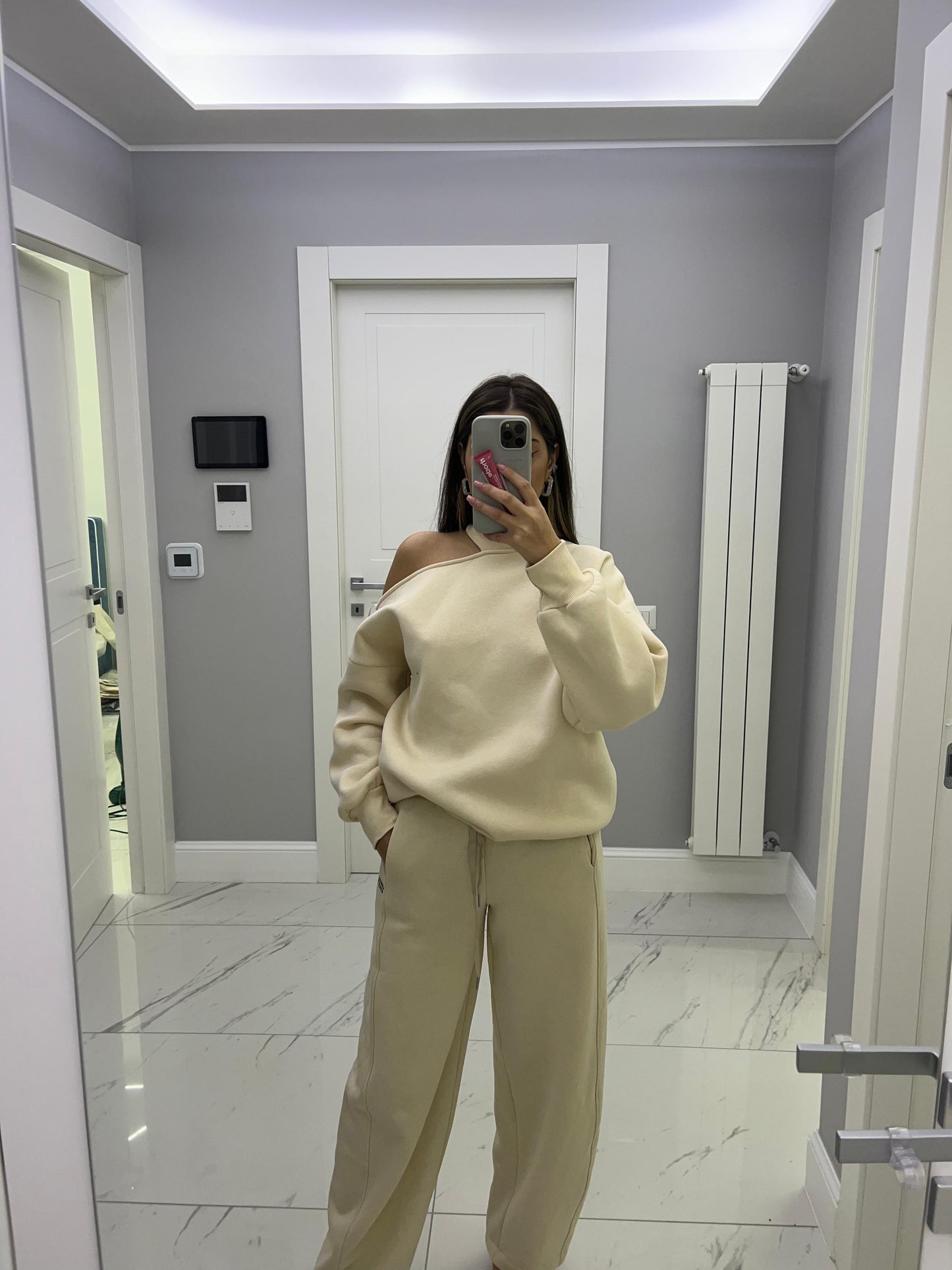 tuta Beige Monospalla