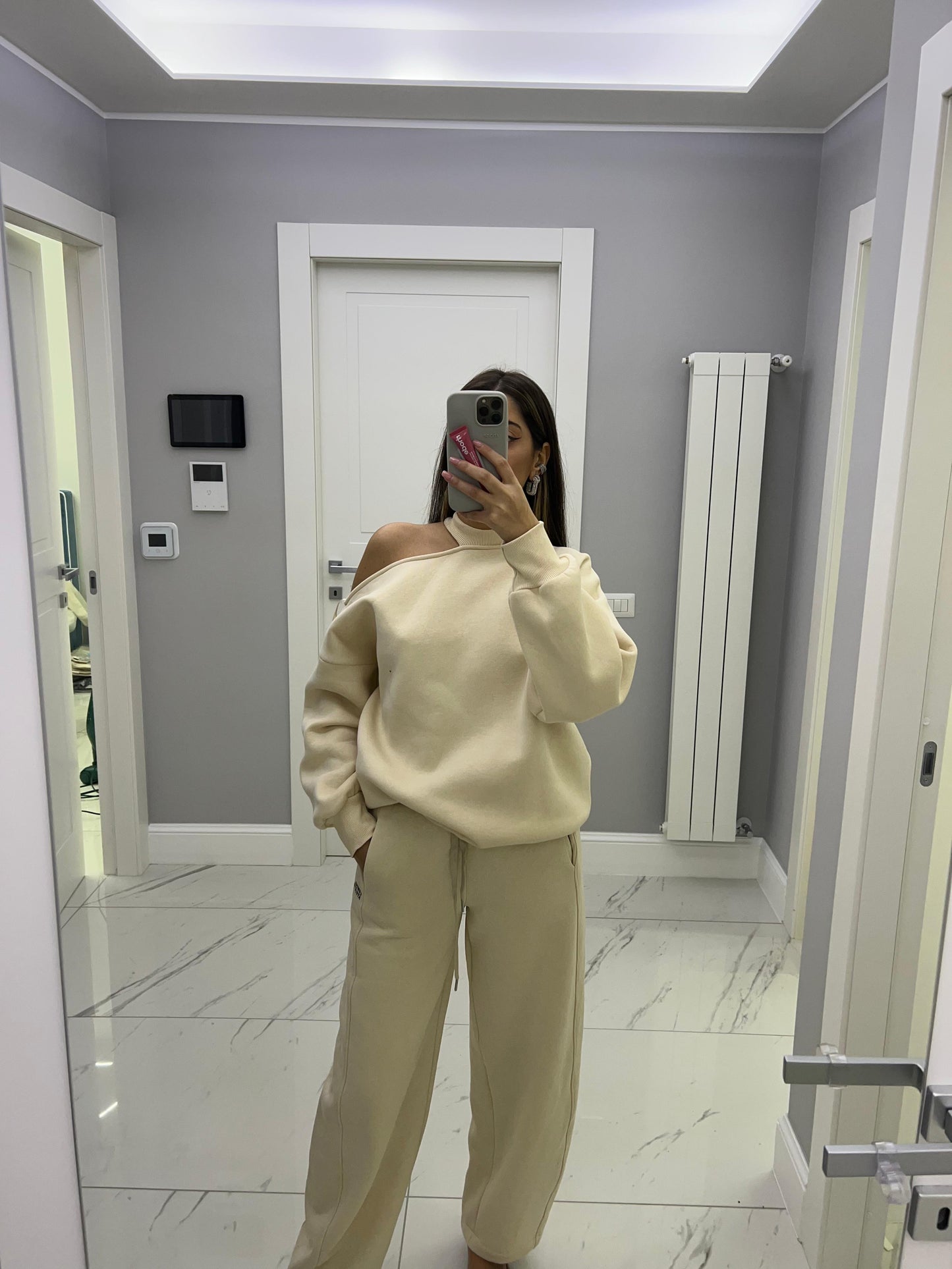 tuta Beige Monospalla